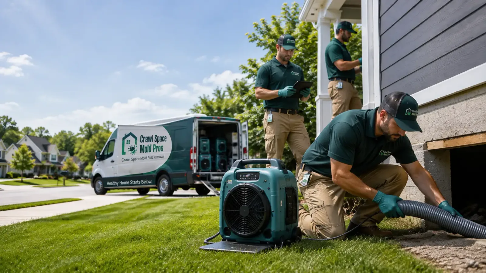 Crawl Space Mold Removal in Linden, VA